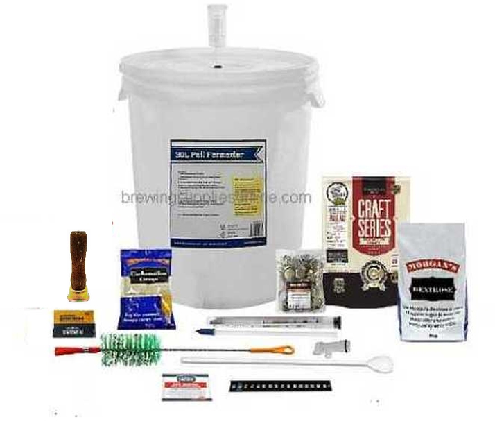 Brewing Supplies Online Premium Craft Beer Starter Kit.